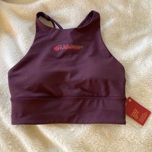 Lululemon Energy Bra High Neck Long Line
